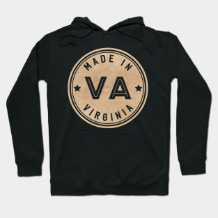 Made In Virginia VA State USA Hoodie